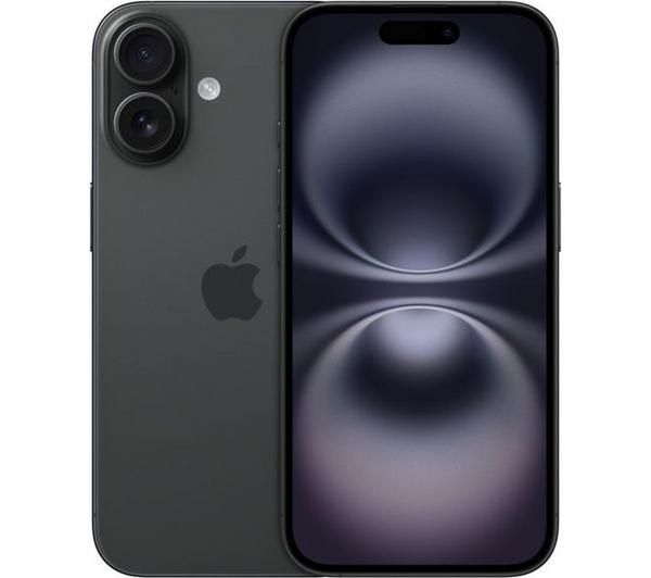 APPLE iPhone 16 - 128 GB, Black