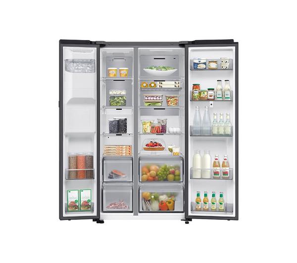 SAMSUNG Bespoke AI Family Hub RS90F66BEFEU American-Style Smart Fridge Freezer with On-device Bixby - Black - Image 9
