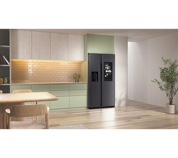 SAMSUNG Bespoke AI Family Hub RS90F66BEFEU American-Style Smart Fridge Freezer with On-device Bixby - Black - Image 16