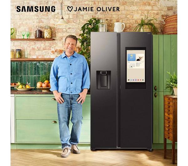 SAMSUNG Bespoke AI Family Hub RS90F66BEFEU American-Style Smart Fridge Freezer with On-device Bixby - Black - Image 19