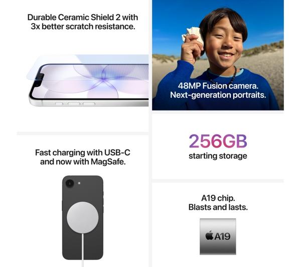 APPLE iPhone 17e - 256 GB, Black - Image 6